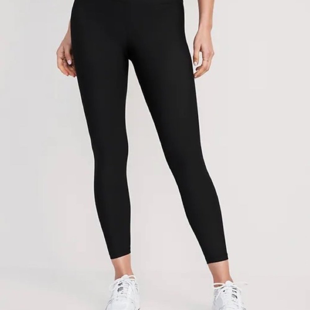 NWT Old Navy High-Waisted PowerSoft 7/8 Leggings for Women Size: Large